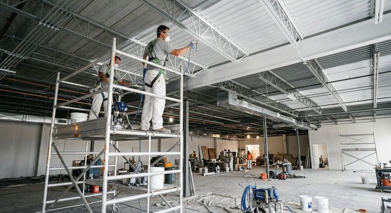 Commercial Ceiling Painting in Denver, CO
