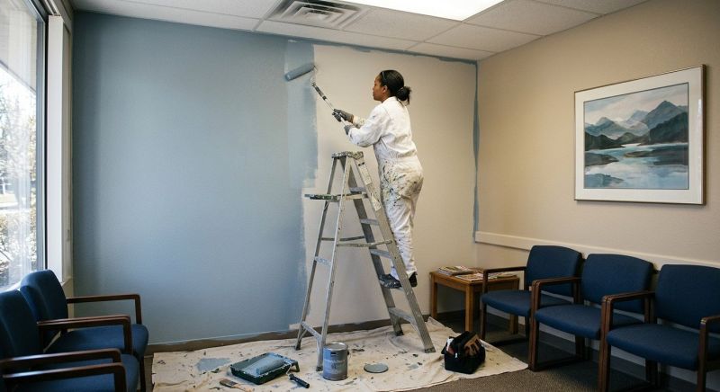 Reception Area Painting in Greeley, CO