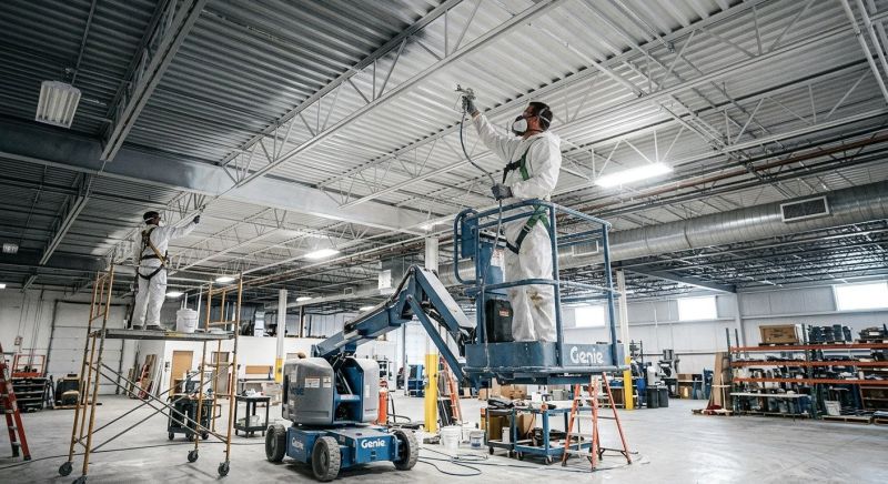 Retail Ceiling Painting in Chandler, AZ