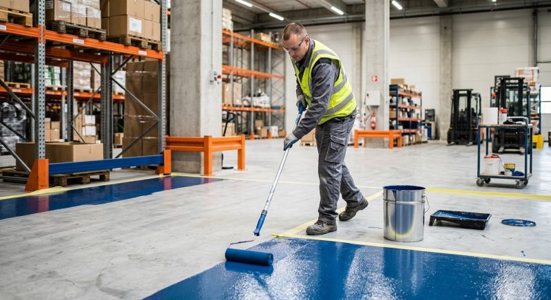 Business Floor Painting in Gilbert, AZ