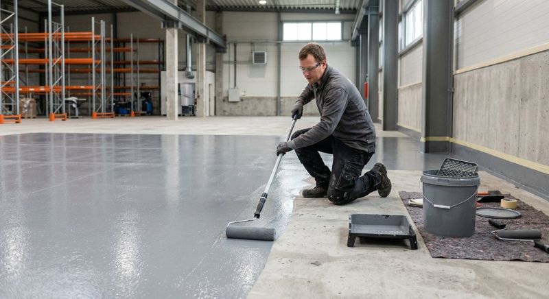 Business Floor Painting in Waco, TX