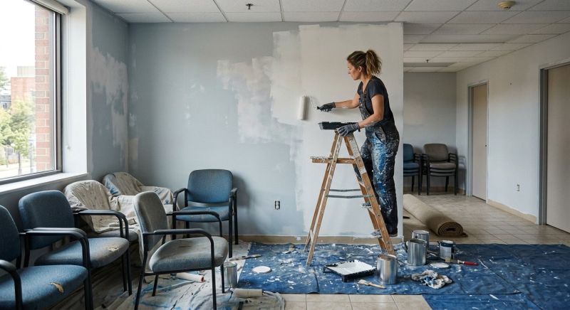 Classroom Painting in Gilbert, AZ