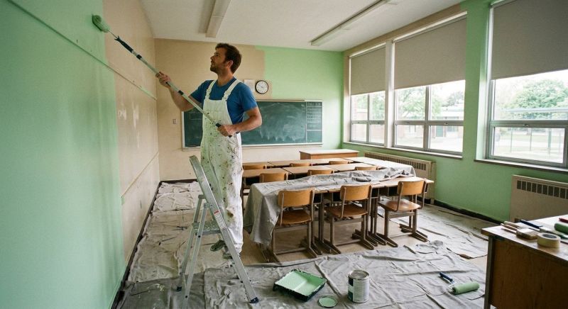 Classroom Painting in Denver, CO