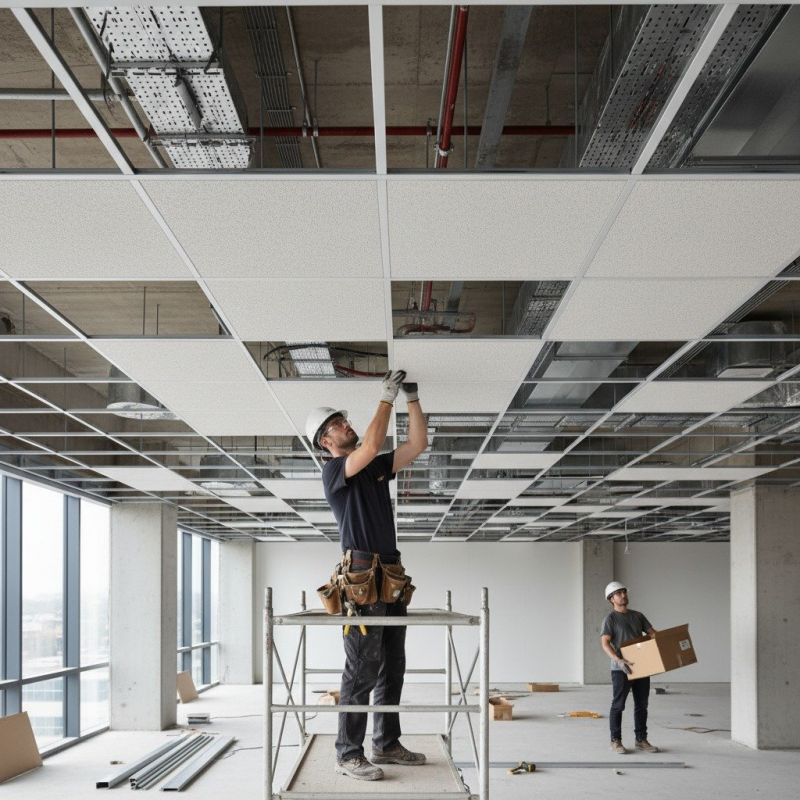 Commercial Ceiling Painting