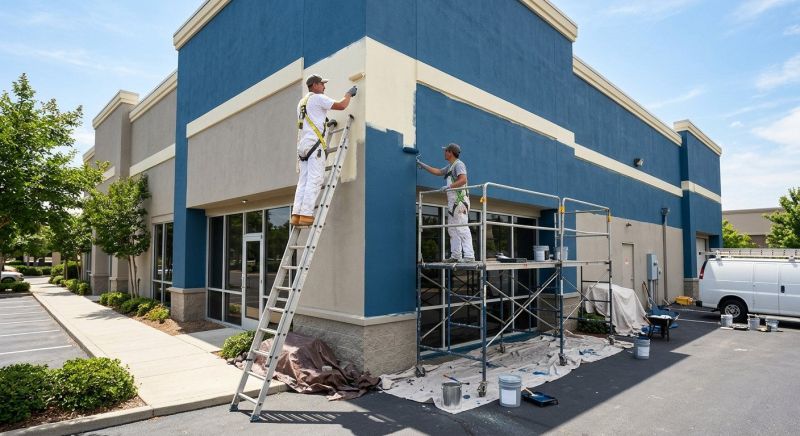 Outdoor Commercial Painting in Gilbert, AZ