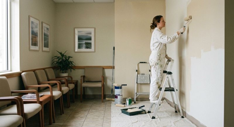 Reception Area Painting in Greeley, CO