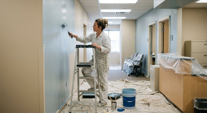 Reception Area Painting in Greeley, CO