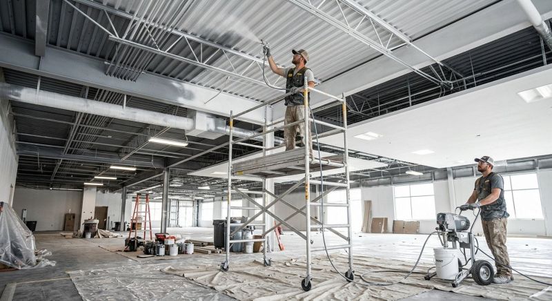 Retail Ceiling Painting in Waco, TX